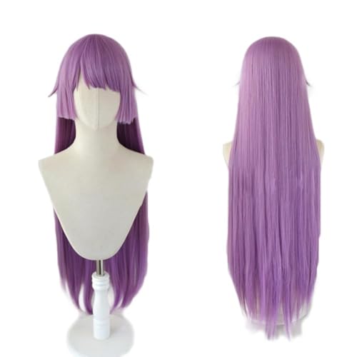 Hitagi Senjougahara Cosplay Perücke Lila Lange Länge Gerade Haar Zubehör Unisex Für Party Halloween Weihnachten Hitagi Senjougahara Cosplay Perücke Lila Lange Länge Gerade Haar Zubehör Unisex Für Party Halloween Weihnachten von BELEB