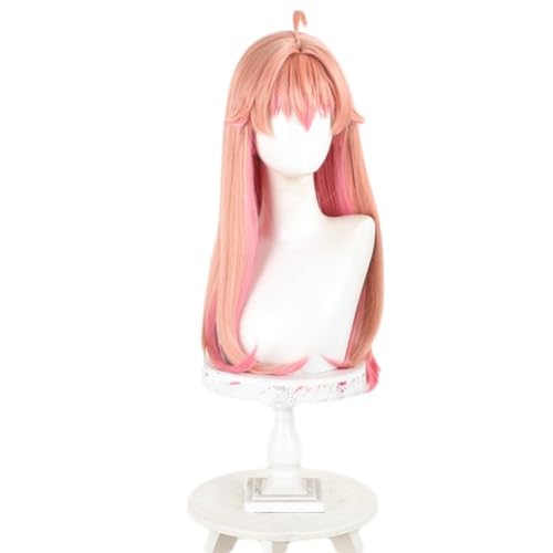Nico Wakatsuki Cosplay Perücke Rosa Farbverlauf Stil mit Langen Haaren Accessoire Unisex für Party Halloween Weihnachten Nico Wakatsuki Cosplay Perücke Rosa Farbverlauf Stil mit Langen Haaren Accessoire Unisex für Party Halloween Weihnachten von BELEB