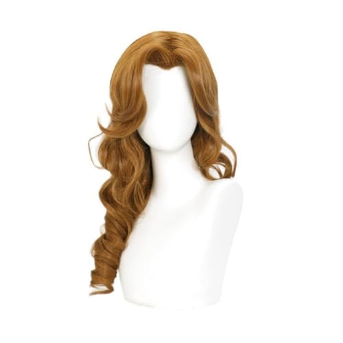 R Eiko Houshou Cosplay Perücke Tee braun lockiges Haar Accessoire Unisex für Party Halloween Weihnachten R Eiko Houshou Cosplay Perücke Tee braun lockiges Haar Accessoire Unisex für Party Halloween Weihnachten von BELEB