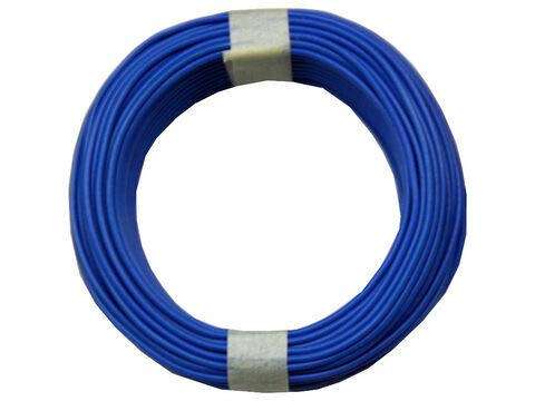 BELI-BECO L118/10 Kabel - Kupferlitze 1 x 0,14 mm² (1x18x0,10mm) - 10 m Ring (Blau) von BELI-BECO