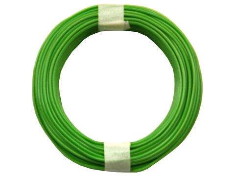 BELI-BECO L118/10 Kabel - Kupferlitze 1 x 0,14 mm² (1x18x0,10mm) - 10 m Ring (Grün) von BELI-BECO