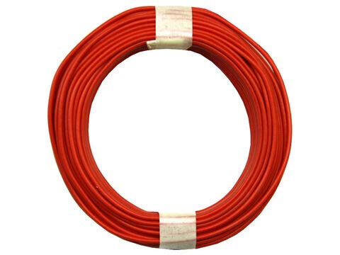 BELI-BECO L118/10 Kabel - Kupferlitze 1 x 0,14 mm² (1x18x0,10mm) - 10 m Ring (Rot) von BELI-BECO