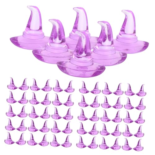 BELLIFFY 1 Beutel Mini-hexenhut-ornamente – Miniatur-hexenhut-figuren Für Halloween-party-mittelstücke, Tischdekoration, Vasenfüller BELLIFFY 1 Beutel Mini-hexenhut-ornamente – Miniatur-hexenhut-figuren Für Halloween-party-mittelstücke, Tischdekoration, Vasenfüller von BELLIFFY