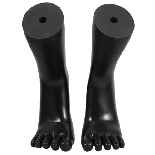 BELLIFFY 1 Paar Fußformen Für Den Einzelhandel Schuhspanner Für Kinderschuhe Gefälschter Fuß Mannequin-fuß Aus Silikon Fuß Schaufensterpuppe Schuhschmuck Für Socken Manaquine Plastik Black BELLIFFY 1 Paar Fußformen Für Den Einzelhandel Schuhspanner Für Kinderschuhe Gefälschter Fuß Mannequin-fuß Aus Silikon Fuß Schaufensterpuppe Schuhschmuck Für Socken Manaquine Plastik Black von BELLIFFY