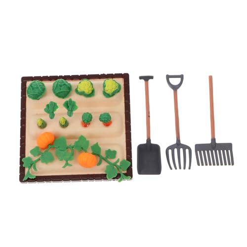 BELLIFFY 1 Satz Realistischen Miniatur Farmwerkzeugen Teiliges Modell für Gemüsefeld Szenen für Garten Dekoration und Puppenhaus Zubehör BELLIFFY 1 Satz Realistischen Miniatur Farmwerkzeugen Teiliges Modell für Gemüsefeld Szenen für Garten Dekoration und Puppenhaus Zubehör von BELLIFFY