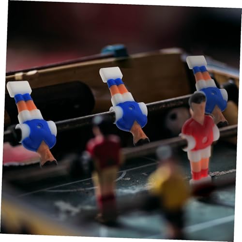 BELLIFFY 11 Stück Teiliges Tischfußball Ersatzspieler aus Hochwertigem Kunststoff Langlebig und Farbintensiv Einfache Montage Kompatibel mit Standard tischkickerstäben für von BELLIFFY