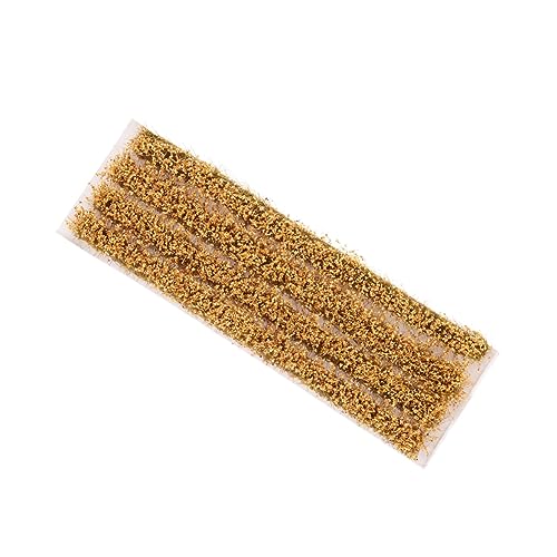 BELLIFFY 1Satz Statisches Grasstreifenmodell Miniatur Weizenfeldgras für Sandtisch Dekoration Realistische Tischspiel Landschaft für Modelleisenbahn und DIY Projekte von BELLIFFY