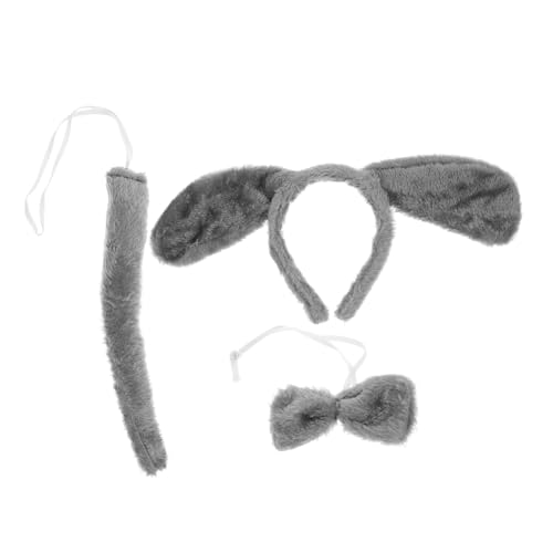 BELLIFFY 1satz Hundekostüm Zubehör Stirnband Und Fliege Für Cosplay Und Bühnenauftritte Süßes Hundedesign Für Partys Und Karneval BELLIFFY 1satz Hundekostüm Zubehör Stirnband Und Fliege Für Cosplay Und Bühnenauftritte Süßes Hundedesign Für Partys Und Karneval von BELLIFFY