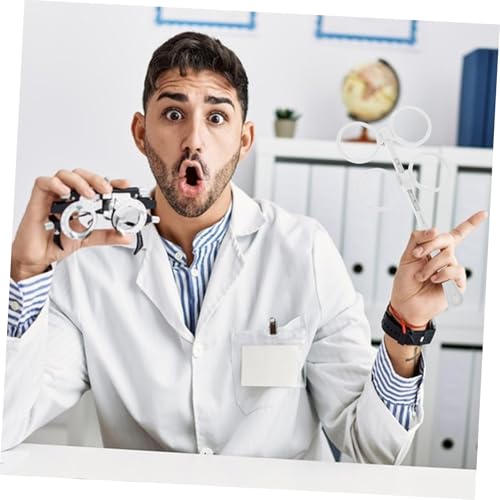 BELLIFFY 2 Stck Optometrischer Flip flipper für Erwachsene Verstellbare Flip linsen aus Robustem Praktische und Flexible Brillenoptik für Amblyopie training Leicht und Einfach zu Bedienen von BELLIFFY