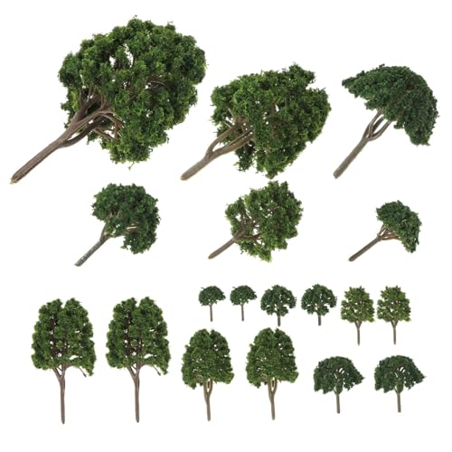 BELLIFFY 24St Mikrolandschaftssimulationsbaum Spuren Mini-Baumspitze künstlich funkelnder Baum Artificial Tree Miniaturbaum grüne Landschaft Landschaftsmodell Kleiner Baumschmuck Plastik BELLIFFY 24St Mikrolandschaftssimulationsbaum Spuren Mini-Baumspitze künstlich funkelnder Baum Artificial Tree Miniaturbaum grüne Landschaft Landschaftsmodell Kleiner Baumschmuck Plastik von BELLIFFY