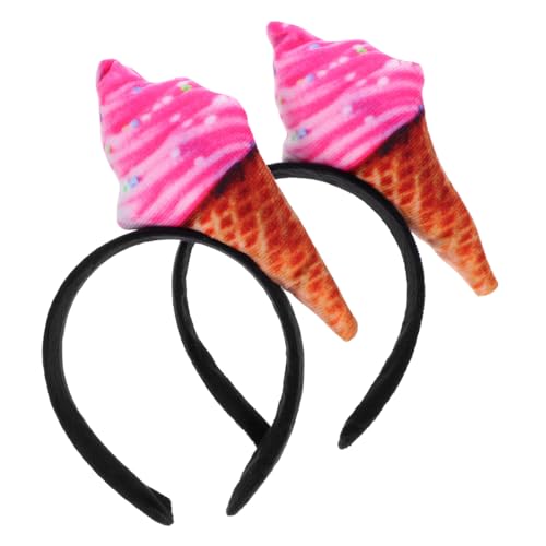 BELLIFFY 2stücke Eiscreme Stirnband Lustige Kopfbedeckung Für Kostümpartys Und Alltag Rutschfestes Design Für Make-up Und Gesichtswäsche Vielseitige Haaraccessoires Für Frauen BELLIFFY 2stücke Eiscreme Stirnband Lustige Kopfbedeckung Für Kostümpartys Und Alltag Rutschfestes Design Für Make-up Und Gesichtswäsche Vielseitige Haaraccessoires Für Frauen von BELLIFFY