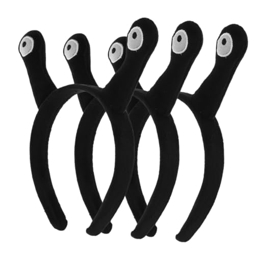 BELLIFFY 3 Stück Schnecken antennen Haarreifen Süßes Lustiges Stirnband aus Leichtem für Kostüm Cosplay partys Strapazierfähiges Auffälliges Party kopfschmuck für Erwachsene von BELLIFFY