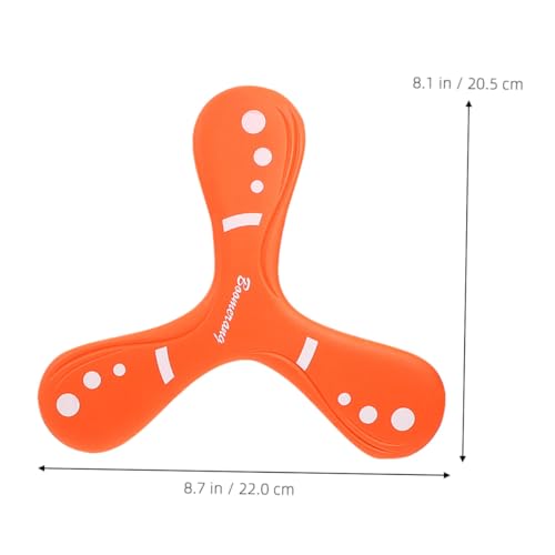 BELLIFFY 3 Stück Teiliges Outdoor spielset Weiche Dicke Wurfscheiben Boomerang für Ab Jahren Langlebiges Farbiges Flugspielzeug für Familienspaß und Unterhaltung im Freien von BELLIFFY