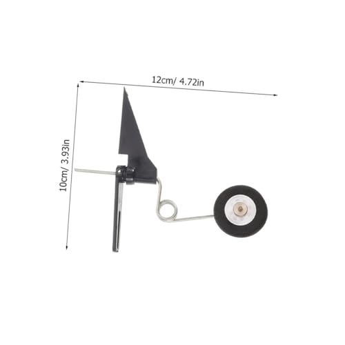 BELLIFFY 4 Stück Teiliges Rc Flugzeug Heckrad Fahrwerkset Stabile Landung Leichtes Untergestell Einfache Montage Geeignet für Modellflugzeuge Klasse Verbesserte Flugkontrolle Outdoor von BELLIFFY