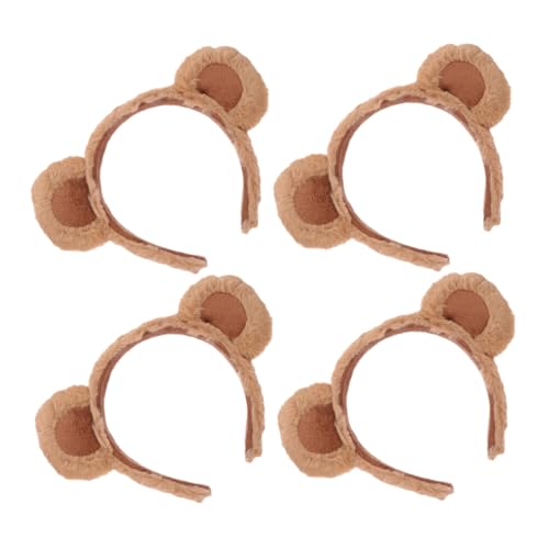 BELLIFFY 4Stücke Bärenohren Haarbänder Süße Cosplay Stirnbänder für Partys und Festivals Haaraccessoires für Damen Rutschfest und Vielseitig Einsetzbar BELLIFFY 4Stücke Bärenohren Haarbänder Süße Cosplay Stirnbänder für Partys und Festivals Haaraccessoires für Damen Rutschfest und Vielseitig Einsetzbar von BELLIFFY