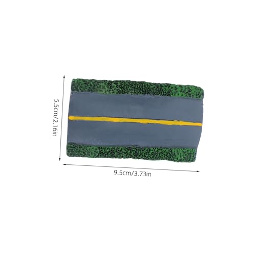 BELLIFFY 5 Stück Teiliges Miniatur-Highway Robustem Resin mit Realistischen Details Vielseitig Anpassbar für Modelleisenbahn Architektur-dioramen und Gartenlandschaften für Hobby und von BELLIFFY
