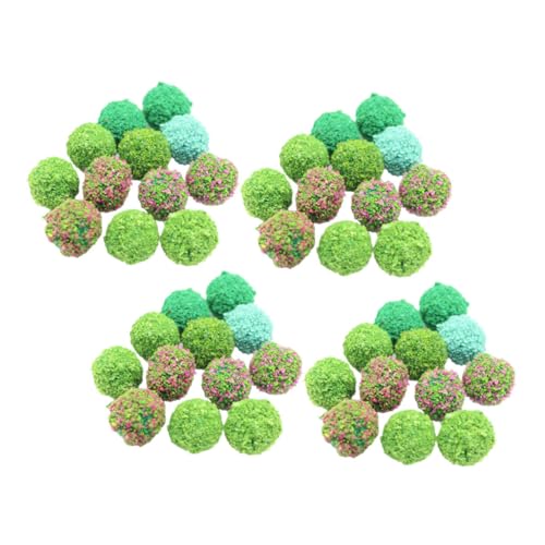 BELLIFFY 50 Stück Grüne Haarballmodelle, Mini Gartenbedarf, Künstliche Blumencluster Bälle, Künstliche Blumenmodelle, Mikropflanzen, Mini Gartenmodelle, Simulierte Blumenball Ornamente, BELLIFFY 50 Stück Grüne Haarballmodelle, Mini Gartenbedarf, Künstliche Blumencluster Bälle, Künstliche Blumenmodelle, Mikropflanzen, Mini Gartenmodelle, Simulierte Blumenball Ornamente, von BELLIFFY