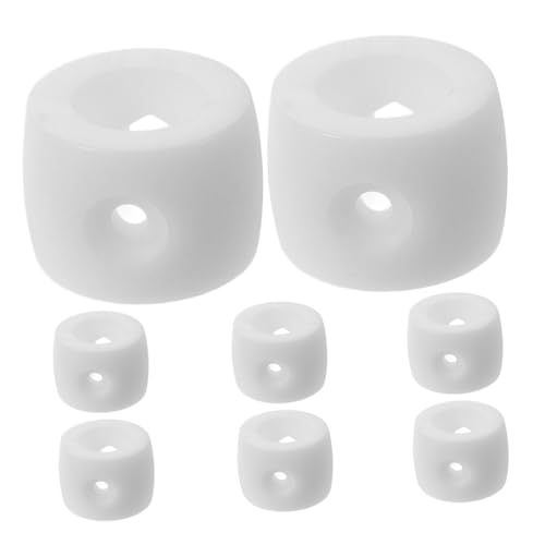 BELLIFFY 8 Stück Teiliges Tischfußball Kunststoff positionierer für Stangen Langlebiger Foosball Stoppring Vielseitiges Zubehör für Zuhause Bürospielspaß von BELLIFFY