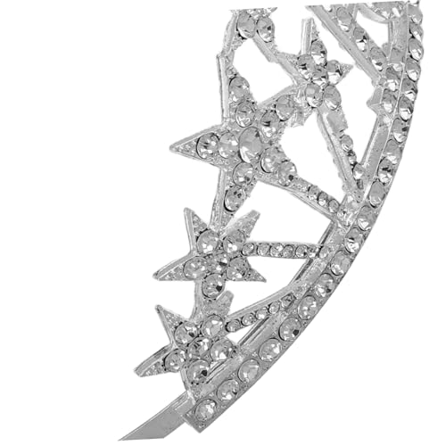 BELLIFFY Geburtstagskrone Metall mit Funkelnden Strasssteinen Kreative Tiara für Mädchen Bequemer Kopfschmuck Einzigartige Zahlenform für Jubiläumsfeiern Elegante Party deko von BELLIFFY