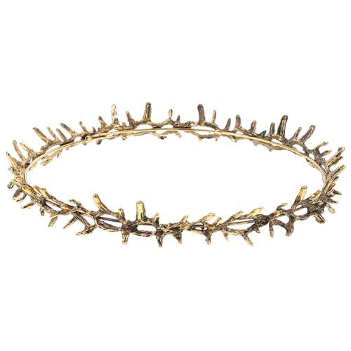 BELLIFFY Haarreif Krone Unisex Party Kopfschmuck Vintage Renaissance Accessoire für Geburtstag Hochzeit Karneval Fasching Prom und Kostüm von BELLIFFY
