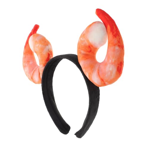 BELLIFFY Halloween Garnelen Stirnband aus Langlebiges Party Haaraccessoire für Karneval Fotoshooting Meeresfest und Geburtstagsfeiern Vielseitig Einsetzbar von BELLIFFY