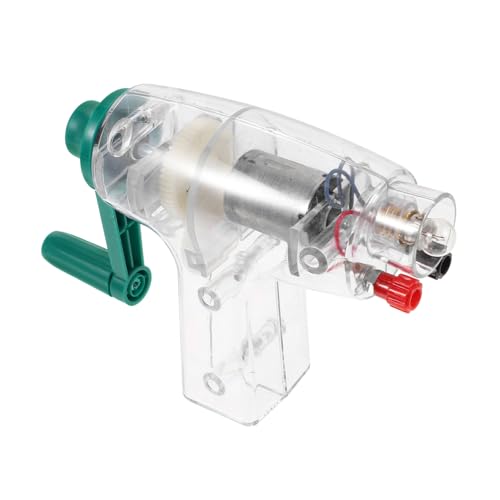BELLIFFY Handgenerator Strombausatz, Wissenschaftliche Experimente Für Kinder, Stromgenerator, Tragbarer Generator, Wissenschaftsbausatz, Wissenschaftliche Experimente Für Kinder, von BELLIFFY