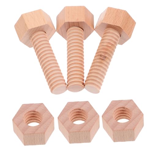 BELLIFFY Holzbau Schraubspielzeug Teilig für Kleinkinder Robustes Holz Fördert Feinmotorik Hand Auge Koordination Interaktives Lernspielzeug zur Geschicklichkeits und BELLIFFY Holzbau Schraubspielzeug Teilig für Kleinkinder Robustes Holz Fördert Feinmotorik Hand Auge Koordination Interaktives Lernspielzeug zur Geschicklichkeits und von BELLIFFY