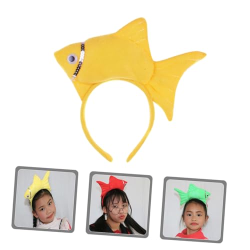 BELLIFFY Niedliches Cartoon Fisch Haarband Haarschmuck Tierförmiges Stirnband Party Dekoratives Accessoire Für Fotoshootings Und Alltag Zufällige Farbe Zufällige Farbe von BELLIFFY