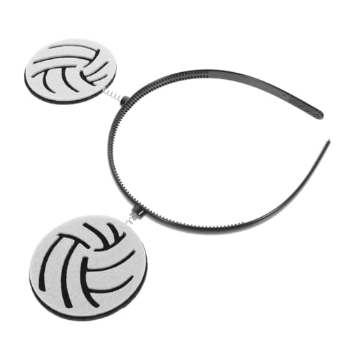 BELLIFFY Sportliches Haarband mit Volleyball-motiv Kreativ und Langlebig Vielseitig für Sportpartys Karneval und Alltag Bequem und Auffällig für Damen und Herren von BELLIFFY