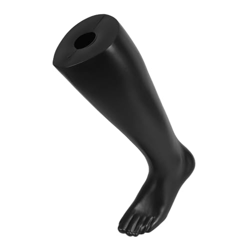 BELLIFFY Strumpffußform Schuhvitrine Schaufensterpuppenfüße Für Socken Schuhdisplay Fuß Aus Kunststoff Präsentationsständer Für Bein Mannequin-fuß Schuhform Ausstellungsmodell Plastik Black BELLIFFY Strumpffußform Schuhvitrine Schaufensterpuppenfüße Für Socken Schuhdisplay Fuß Aus Kunststoff Präsentationsständer Für Bein Mannequin-fuß Schuhform Ausstellungsmodell Plastik Black von BELLIFFY