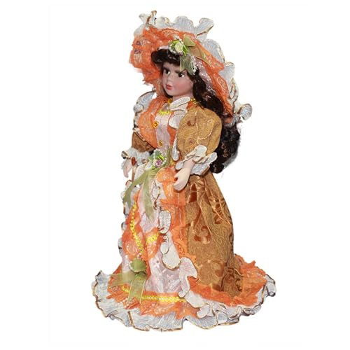 BELOWSYALER Elegante Porzellanpuppen, 43,2 cm, italienische Liebe, Sammlerstück für Heimdekoration und Geschenke, italienische Porzellanpuppen BELOWSYALER Elegante Porzellanpuppen, 43,2 cm, italienische Liebe, Sammlerstück für Heimdekoration und Geschenke, italienische Porzellanpuppen von BELOWSYALER