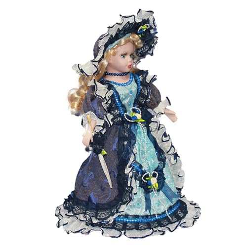 BELOWSYALER Elegante Porzellanpuppen, 43,2 cm, italienische Liebe, Sammlerstück für Heimdekoration und Geschenke, italienische Porzellanpuppen BELOWSYALER Elegante Porzellanpuppen, 43,2 cm, italienische Liebe, Sammlerstück für Heimdekoration und Geschenke, italienische Porzellanpuppen von BELOWSYALER