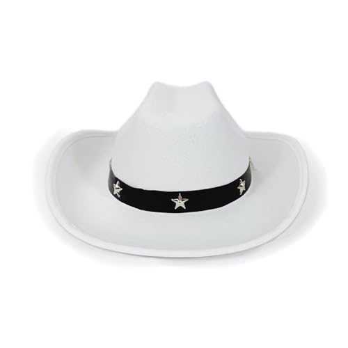 BELOWSYALER Klassischer Western-Hut für Kinder mit Sternakzenten für Outdoor-Aktivitäten BELOWSYALER Klassischer Western-Hut für Kinder mit Sternakzenten für Outdoor-Aktivitäten von BELOWSYALER