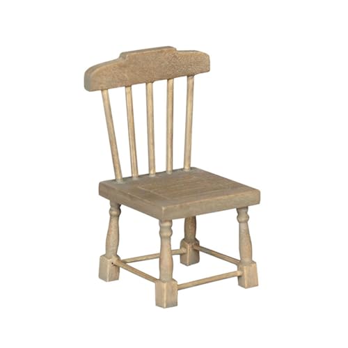 BELOWSYALER Miniatur-Puppenhäuser, Esstisch und Stühle für Puppenhäuser im Maßstab 1:12, Dekoration, Rollenspiel-Zubehör BELOWSYALER Miniatur-Puppenhäuser, Esstisch und Stühle für Puppenhäuser im Maßstab 1:12, Dekoration, Rollenspiel-Zubehör von BELOWSYALER