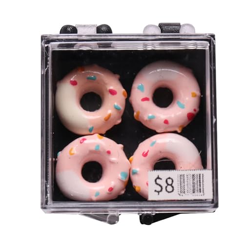 BELOWSYALER Puppenhäuser im Maßstab 1:12, Dessert-, Kuchen-Modell, Innenmöbel, Simulationen, Pretend Play Spielzeug, Modell Spielzeug für Mädchen von BELOWSYALER