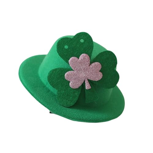 BELOWSYALER StPatricks Day grüner Zylinderhut Haarspange Festival Irish National Day Kostüm Zubehör Hut für Feiern und Partys BELOWSYALER StPatricks Day grüner Zylinderhut Haarspange Festival Irish National Day Kostüm Zubehör Hut für Feiern und Partys von BELOWSYALER