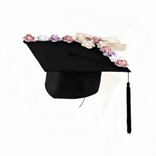 BELOWSYALER Uni Akademischer Abschlusshut für Beginnszeremonien, verstellbar, passt mit Quasten BELOWSYALER Uni Akademischer Abschlusshut für Beginnszeremonien, verstellbar, passt mit Quasten von BELOWSYALER