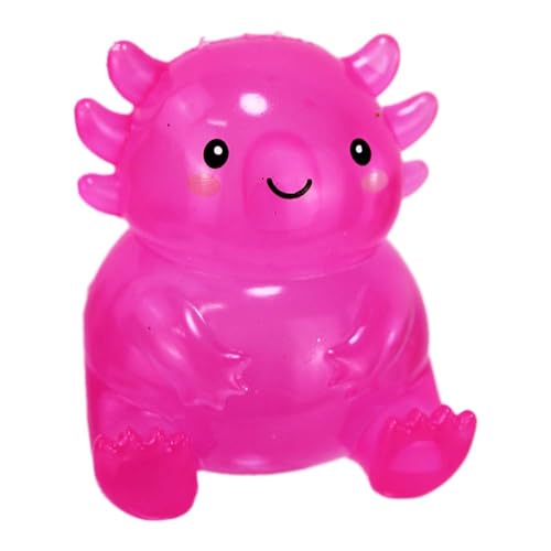 BEMIRO Axolotl pink mit Anime Gesicht aus Gummi - ca. 8 cm BEMIRO Axolotl pink mit Anime Gesicht aus Gummi - ca. 8 cm von BEMIRO