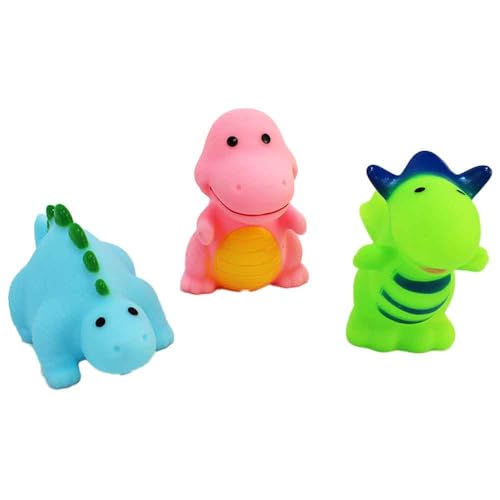 BEMIRO Bade Dino 3er-Set, 7 cm, Niedliche Badetiere für Kinder, Verschiedene Dino- & Monster-Figuren, Badespielzeug für Badewanne & Planschbecken, ab 3 Jahren BEMIRO Bade Dino 3er-Set, 7 cm, Niedliche Badetiere für Kinder, Verschiedene Dino- & Monster-Figuren, Badespielzeug für Badewanne & Planschbecken, ab 3 Jahren von BEMIRO