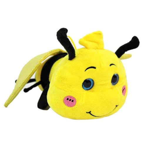 BEMIRO Biene Kuscheltier – 25 cm – Glitzernde Augen & Flügel – Gelb-Schwarz – Kuschelig weich – Mit Aufhängeschlaufe BEMIRO Biene Kuscheltier – 25 cm – Glitzernde Augen & Flügel – Gelb-Schwarz – Kuschelig weich – Mit Aufhängeschlaufe von BEMIRO