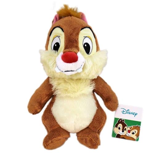 BEMIRO Chip und Chap Kuscheltier – 50 cm – Original Lizenzartikel – 90er Jahre Cartoon-Optik – Gestickte Details & kuschelig weich (Chap) von BEMIRO