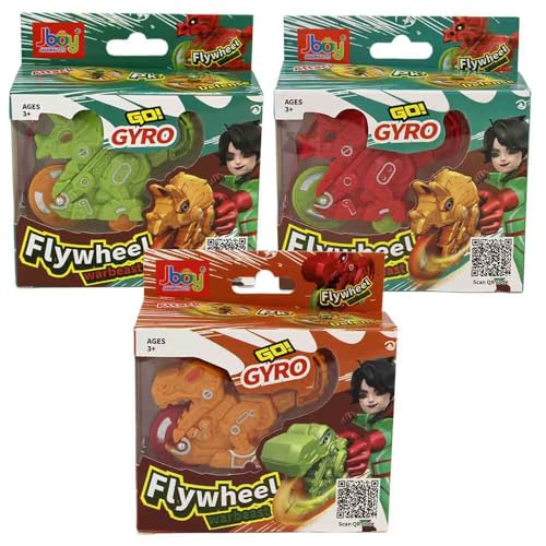 BEMIRO Dino Flywheel Spielzeug, 3er-Set Rennfahrzeuge, 8 cm, ab 3 Jahren BEMIRO Dino Flywheel Spielzeug, 3er-Set Rennfahrzeuge, 8 cm, ab 3 Jahren von BEMIRO