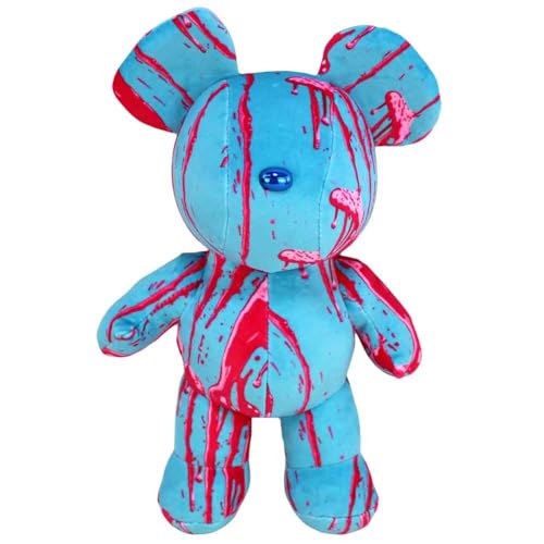 BEMIRO Großstadt Teddys – 29 cm – Original Lizenzartikel – Street Bears Motiv – Weich & Squishy (Farbklecks) von BEMIRO