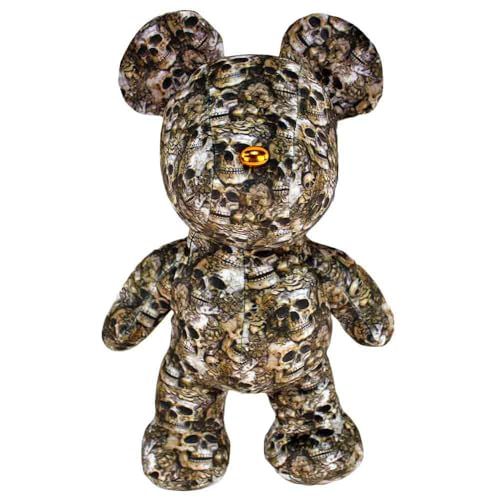 BEMIRO Großstadt Teddys – 29 cm – Original Lizenzartikel – Street Bears Motiv – Weich & Squishy (Skulls) von BEMIRO