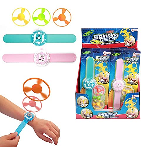 BEMIRO Klapparmband inkl. 3 Propeller Spielzeug Kinder - 2 in 1 Spielzeug, Schnapparmband Kinder, Schnapparmbänder Kindergeburtstag, Mitgebsel Kindergeburtstag BEMIRO Klapparmband inkl. 3 Propeller Spielzeug Kinder - 2 in 1 Spielzeug, Schnapparmband Kinder, Schnapparmbänder Kindergeburtstag, Mitgebsel Kindergeburtstag von BEMIRO