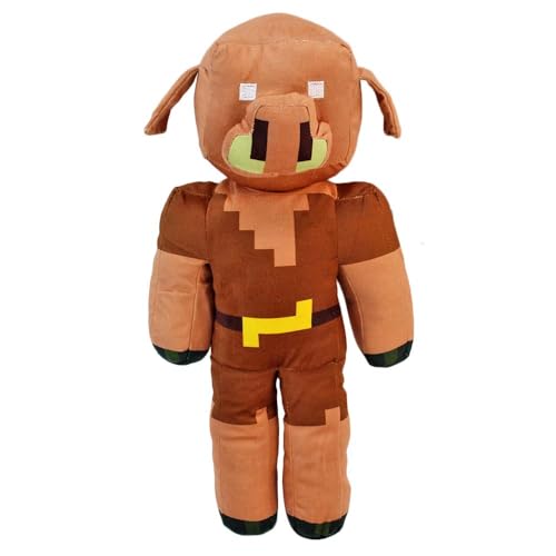 BEMIRO Kuscheltier – 25–30 cm – Original Lizenzartikel – Gestickte Augen & Details – Kuschelig weich – Beliebte Charaktere wählbar (Schwein) von BEMIRO