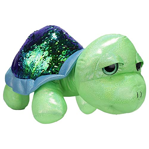 BEMIRO Kuscheltier Schildkröte Glitzer Schildegard XXL - ca. 60 cm - grün, Kuscheltier Schildkröte mit 2 Farbiger Pailletten-Beschichtung, Meeresschildkröte, Stoffschildkröte BEMIRO Kuscheltier Schildkröte Glitzer Schildegard XXL - ca. 60 cm - grün, Kuscheltier Schildkröte mit 2 Farbiger Pailletten-Beschichtung, Meeresschildkröte, Stoffschildkröte von BEMIRO