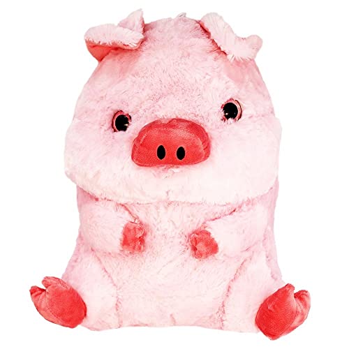 BEMIRO Plüsch Schweinchen Aleta - ca. 45 cm, Premium Qualität, Flauschig weich, Schwein Kuscheltier, Schweinchen Kuscheltier, Schwein Plüschtier, Schweinchen Plüschtier BEMIRO Plüsch Schweinchen Aleta - ca. 45 cm, Premium Qualität, Flauschig weich, Schwein Kuscheltier, Schweinchen Kuscheltier, Schwein Plüschtier, Schweinchen Plüschtier von BEMIRO