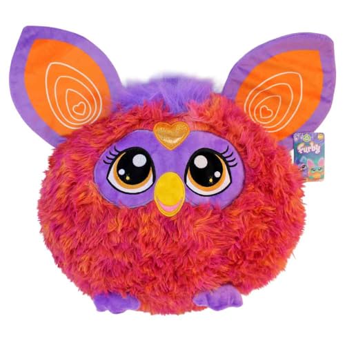 BEMIRO Plüschtier mit Glitzerherz – ca. 40 x 35 cm – Kuscheltier für Kinder ab 3 Jahren – superweich & nachhaltig – mit gestickten Augen – Füllung aus 100 % recyceltem Material (Rot) von BEMIRO