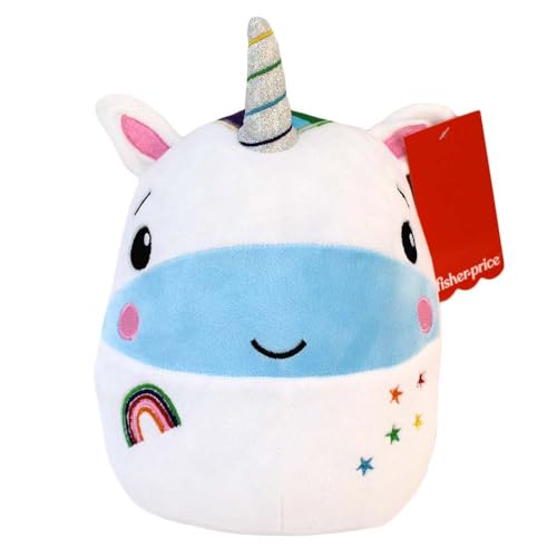BEMIRO Plüschtiere – 20 cm – Kuschelig weich & Squishy – Gestickte Augen – 9 Verschiedene Tiere wählbar (Einhorn) von BEMIRO